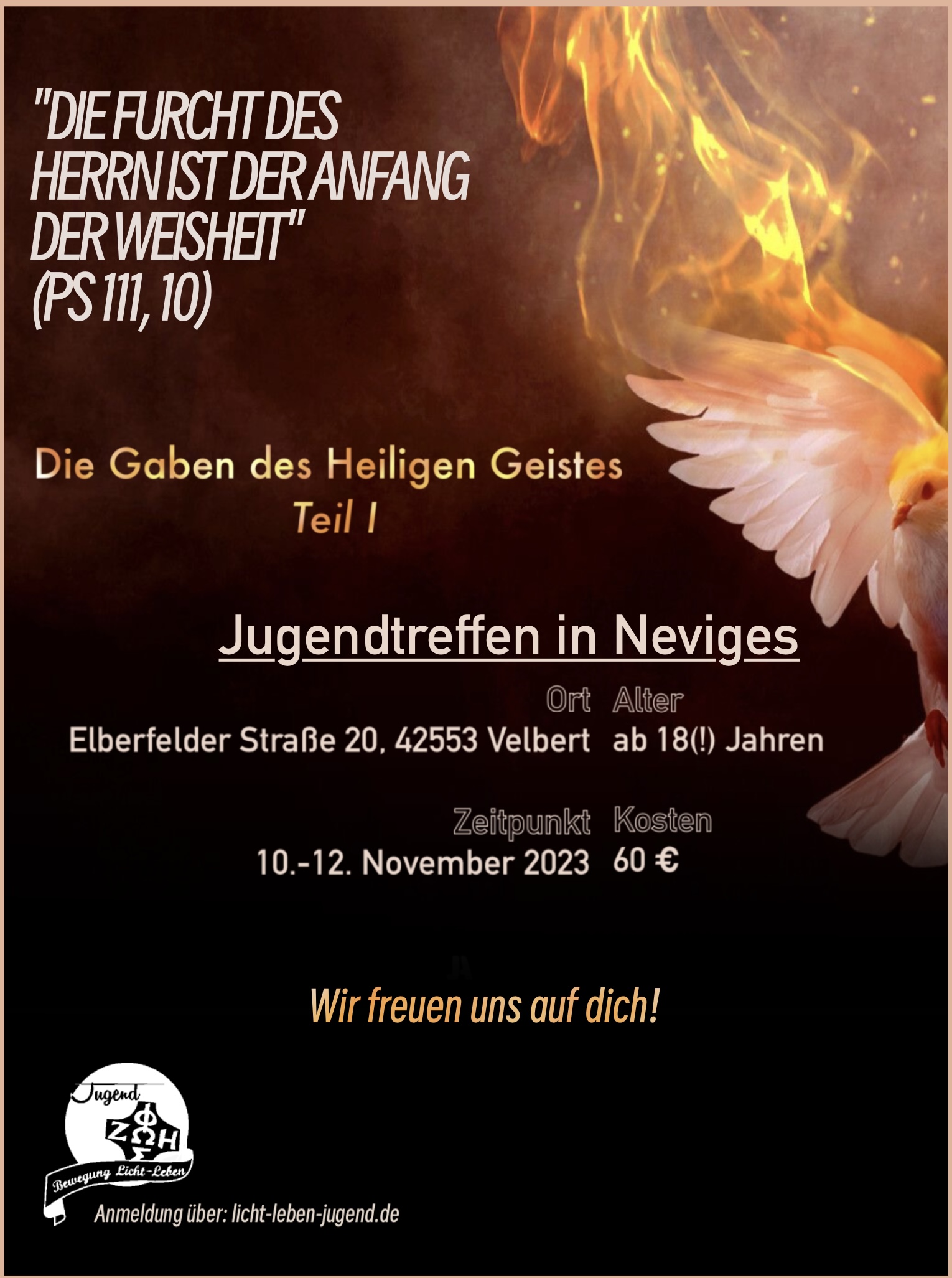Jugendtreffen in Neviges (10.-12.11.2023)