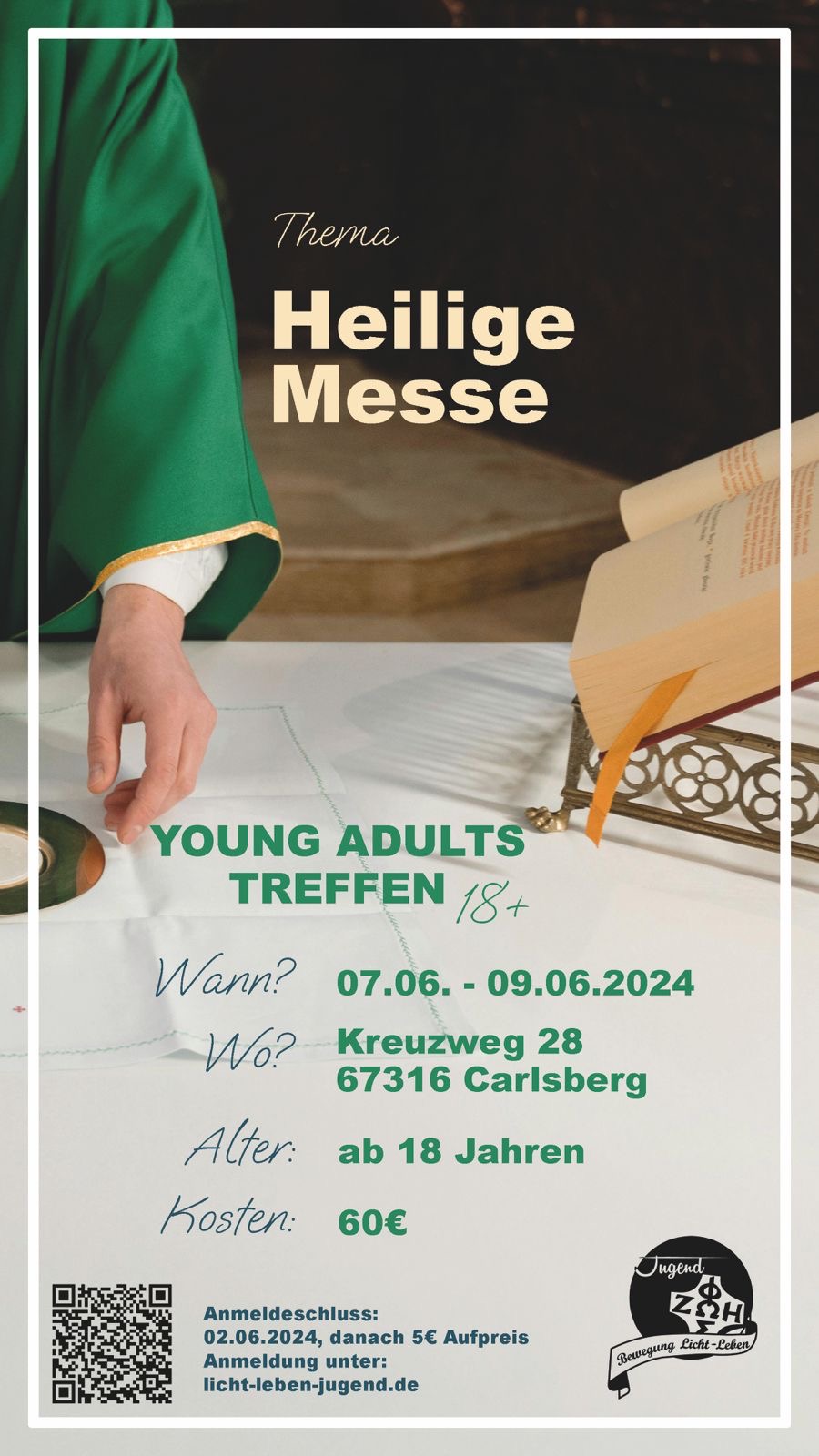 Jugendtreffen 18+ in Carlsberg (07.06-09.06.2024)