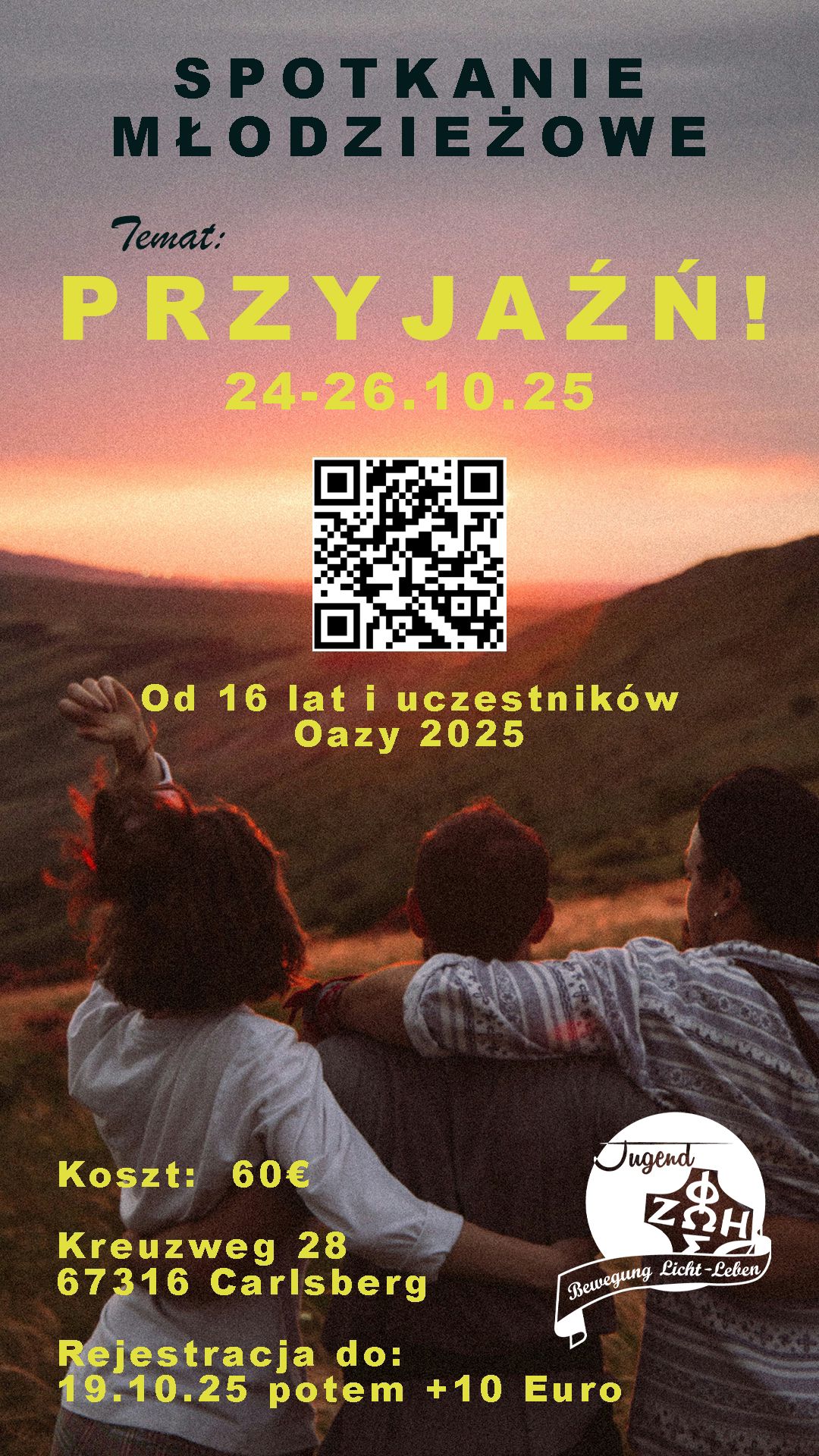 Spotkanie młodzieżowe w Carlsbergu (24.10.-26.10.2025)