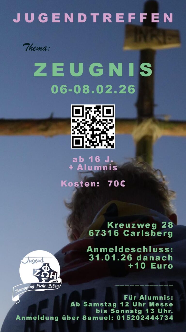 Jugendtreffen in Carlsberg, 06-08.02.2026